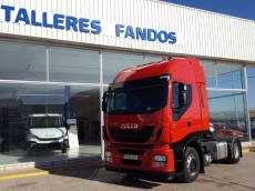 Tractor head IVECO AS440S42TP, Hi Way, automatic with retarder, year 2013, with 381.229km.
