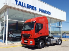 Tractor head IVECO AS440S42TP, Hi Way, automatic with retarder, year 2013, with 279.398km.