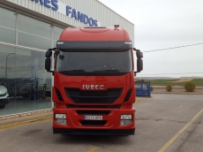 Tractor head IVECO AS440S42TP, Hi Way, automatic with retarder, year 2013, with 277.457km.