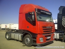 Used truck IVECO AS440S42TP, automatic, intarder, euro 4, year 2008, 520.660km, red colour, good tyres.