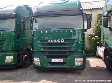 Tractoras IVECO AS440S45TP, manuales con intarder, fabricación 2007, menos de 500.000km