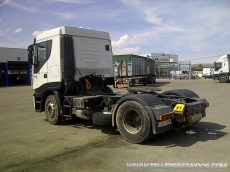 Tractor unit IVECO AS440S45TP, manual with retarder, Euro5, 305.366km, registered year 2010.