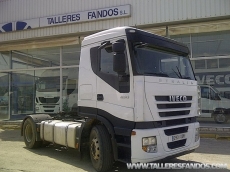 Tractor unit IVECO AS440S45TP, manual with retarder, Euro5, 305.366km, registered year 2010.