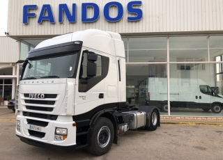 Tractor head IVECO AS440S46TP automatic with retarder, year 2013, only 435.594km.