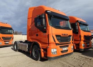 Tractor head IVECO AS440S46TP,
Hi Way, 
Euro6,
automatica with retarder, 
year 2015,
with 388.012km.
