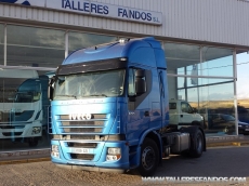 Cabeza tractora IVECO AS440S50TP automática con intarder, del año 2010, solo 491.920km, en muy buenas condiciones, con 12 meses de garantía de cadena cinemática.