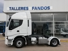 Cabeza tractora IVECO AS440S50TP automática, del año 2011, 512.850km, en muy buenas condiciones, con 12 meses de garantía de cadena cinemática.