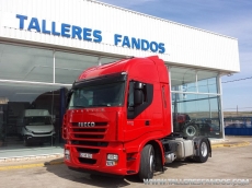 Cabeza tractora IVECO AS440S50TP automática, del año 2010, solo 477.671km, en muy buenas condiciones, con 12 meses de garantía de cadena cinemática.