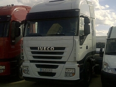 Used tractor unit IVECO Stralis AS440S50TP, automatic with retarder,  460.000km, manufactured december 2007, registered december 2008.