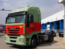 Cabeza tractora IVECO AS440S50TP, automática con intarder, del año 2011, con 363.590km, con 12 meses de garantía de cadena cinemática.