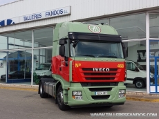 Tractor head IVECO AS440S50TP, automatic with retarder, year 2011, with 368.872km.