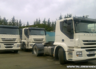 11 Tractoras IVECO AT440S36TP, Euro 5, Eurotronic con intarder.