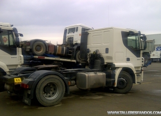 11 Tractoras IVECO AT440S36TP, Euro 5, Eurotronic con intarder.