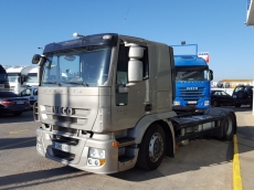 Tractor head IVECO AT440S45T/FP CT, 4x2, automatic with intarder, year 2010 with 692.163km. For transport cars.