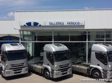 Cabezas tractoras usadas IVECO AT440S45TP, automáticos con intarder, del año 2011, con menos de 200.000km.