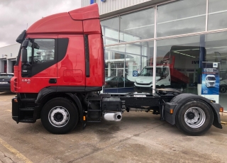Tractor head IVECO STRALIS AT440S48TP, automatic with intarder, 743.002km, year 2010.