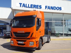 Tractor head IVECO Hi Way AS440S46T/P Euro6, automatic with retarder, year 2014, with 224.362km.