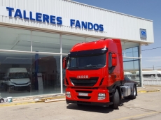 Tractor head IVECO Hi Way AS440S46T/P, automatic with retarder, year 2013, with 350.854km.