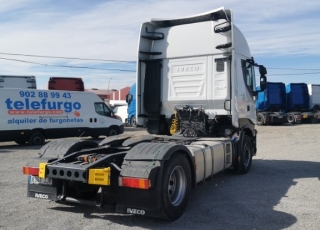 Tractor head 
IVECO Hi Way AS440S48T/P Euro6,
automatic with retarder, 
year 2015, 
with 576.560km.