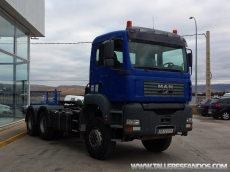 Tractor unit MAN TGA 33.480, 6x6, manual with retarder and hidraulic equip, year 2004, with 366.160km.