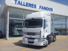 Tractor head RENAULT  PREMIUM 460.18 DXI, 4x2, automatic with retarder, 485.830km, year 2011.