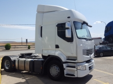 Tractor head RENAULT  PREMIUM 460.18 DXI, 4x2, automatic with retarder, 485.830km, year 2011.