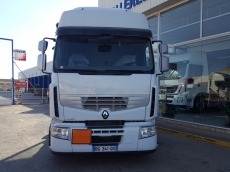 Cabeza tractora de ocasión RENAULT  PREMIUM 460.18 DXI, automática con intarder, spoilers, 491.735km del año 2011.