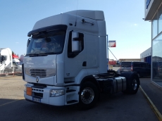 Cabeza tractora de ocasión RENAULT  PREMIUM 460.18 DXI, automática con intarder, spoilers, 491.735km del año 2011.