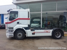 Tractor head Renault Premiun Lander 450, with 637.518km, manual, reatarder and hydraulic equip.