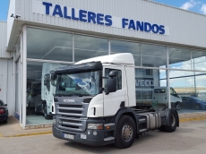 Cabeza tractora de ocasion Scania P380, opticruise, del año 2008 con 842.328km.