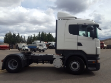 Tractor head Scania R420 opticruise with retarder, year 2009, 1.039.065km with bed.