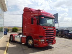 Tractor head Scania R440 Euro5, automatic with retarder, year 2014, 537.850km with cooling system, fridge...