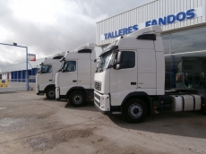 Cabeza tractora Volvo FH13 460CV del año 2011, con cambio automático, cabina grobetrotter, aire acondicionado nocturno, camión totalmente revisado, en perfecto estado.