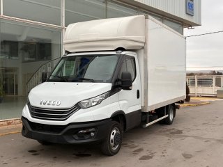 Caja cerrada con plataforma elevadora IVECO 35C16 3.0 20m3