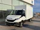 Caja cerrada con plataforma elevadora IVECO 35C16 20m3