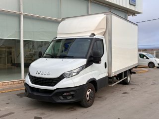 Caja cerrada con plataforma elevadora IVECO 35C16 3.0 20m3