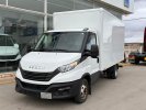 Caja cerrada con plataforma elevadora IVECO 35C16 20m3