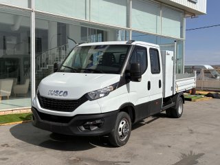 Tipper truck IVECO 35C16 3.0 DOBLE CABINA  CAJA BASCULANTE