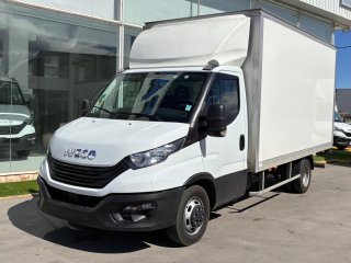Caja cerrada con plataforma elevadora IVECO 35C16 3.0 20m3