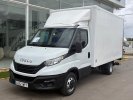 Caja cerrada con plataforma elevadora IVECO 35C16 20m3