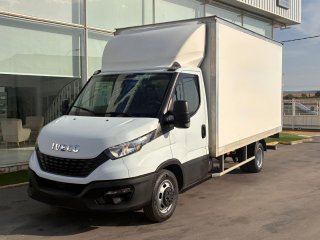 Caja cerrada con plataforma elevadora IVECO 35C16 3.0 20m3