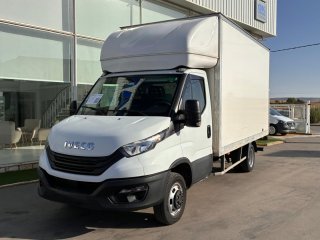 Caja cerrada con plataforma elevadora IVECO 35C16 3.0 20m3