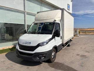 Caja cerrada con plataforma elevadora IVECO 35C16H3.0