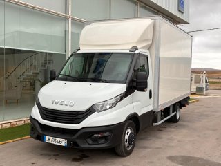 Caja cerrada con plataforma elevadora IVECO 35C16H3.0