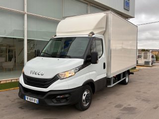 Caja cerrada con plataforma elevadora IVECO 35C16H3.0