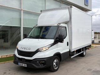 Caja cerrada con plataforma elevadora IVECO 35C16H3.0