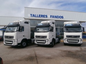 3 Cabezas tractoras Volvo FH13 460CV del año 2011