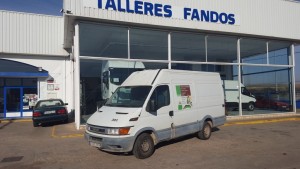 Entrega de furgoneta de ocasión IVECO 35S13V de 12m3, para nuestro amigo Juan de El Prat de Llobregat, Barcelona