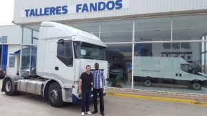 Hoy hacemos entrega de un tractora de ocasión IVECO AS440S45TP a nuestro amigo Mamadou de Senegal. Esperamos que disfrutes de la maquina.