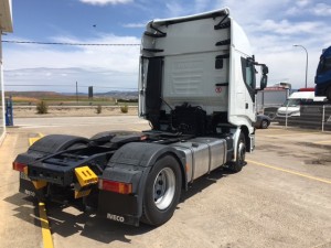 Entrega de cabeza tractora de ocasión  IVECO AS440S50TP  para Vilvestre del Pinar, Burgos.